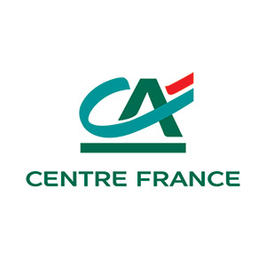 Logo CA Centre France partenaire Marathon de Vichy